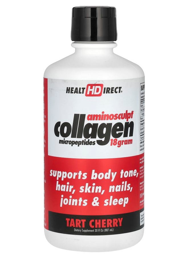 Health Direct AminoSculpt® Collagen Micropeptides Tart Cherry 30 fl oz (887 ml) 