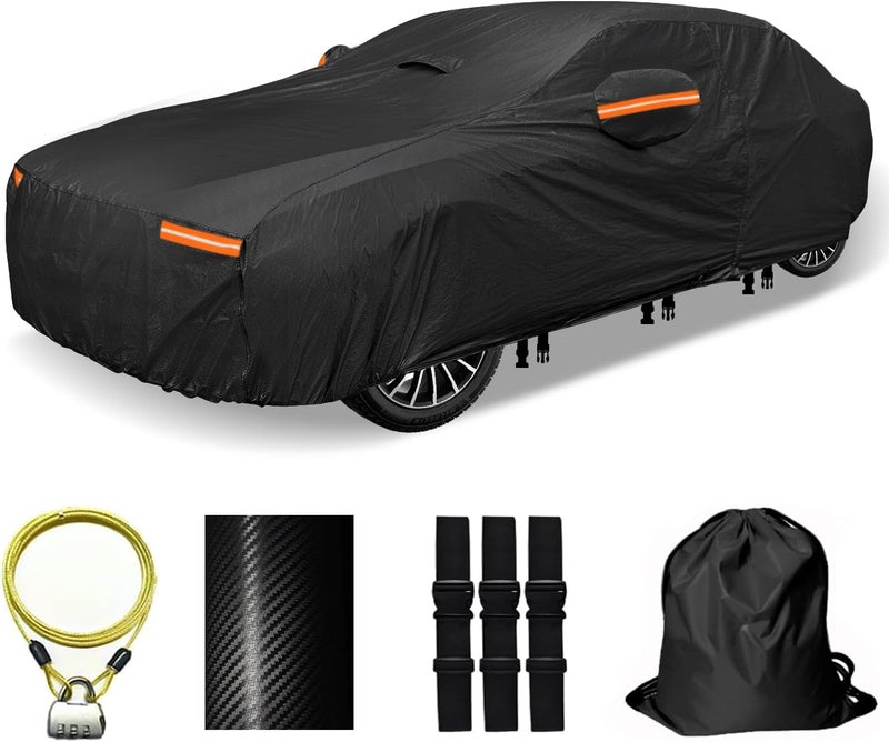 OWEEIO All Weather Waterproof Car Cover for Sedans - Image 1