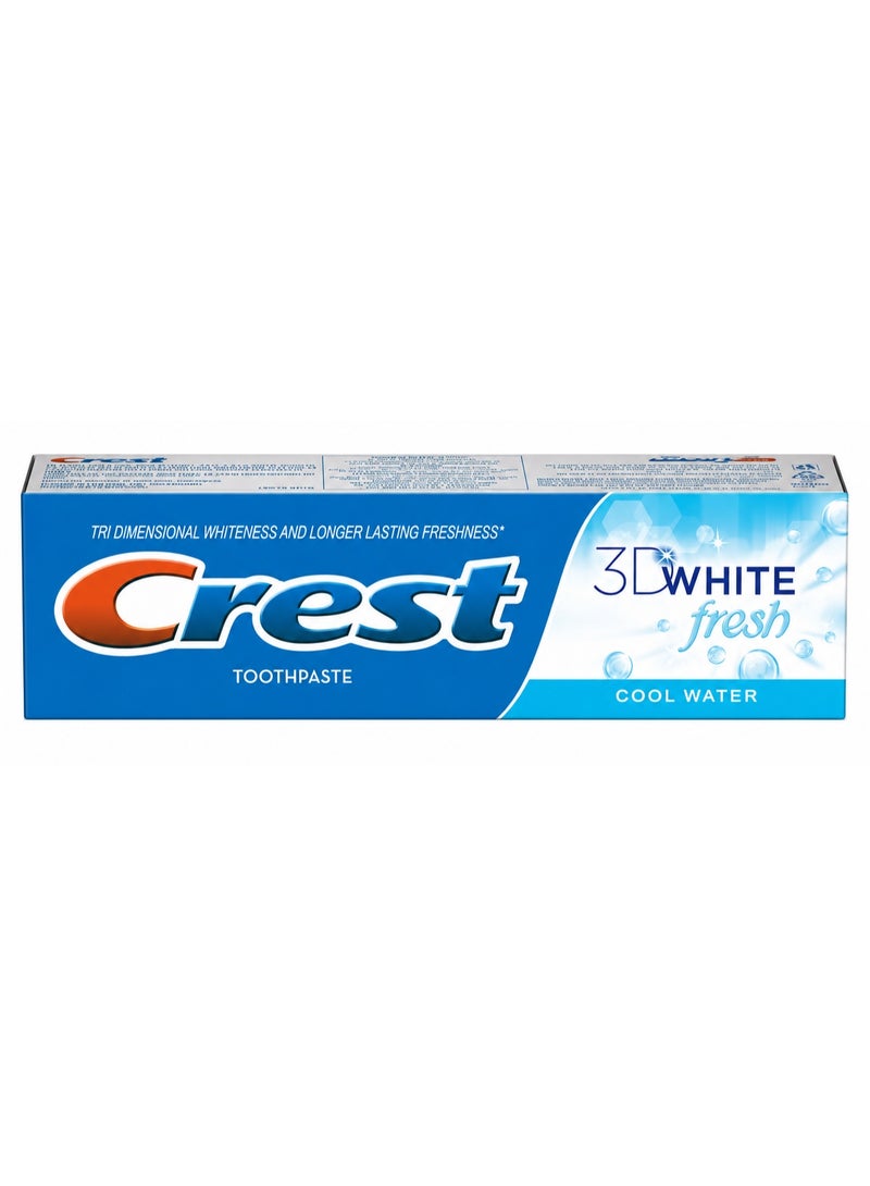 Crest 3D White 3in1 Toothpaste 75ml