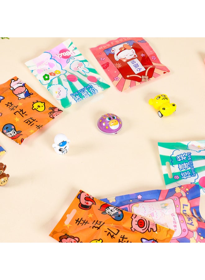 Children's Surprise Blind Bag Lucky Blind Box Toy Blind Bag Student Kindergarten Small Gift Stationery Blind Bag-Color:Cartoon Blind Bag-1 Toy - Image 4
