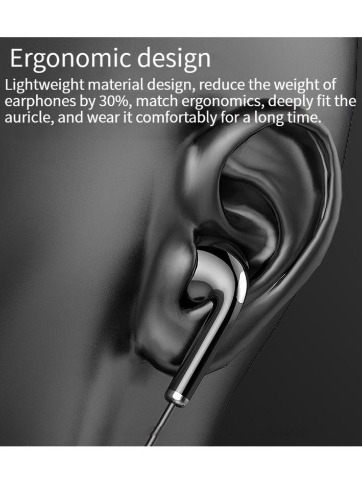 شاشة ديجيتال جديدة معلقة من نوع الرقبة سماعات بلوتوث لاسلكية رياضية ذات سعة كبيرة وعمر بطارية طويل للغاية، سماعات بلوتوث باللون الأسود - Image 2