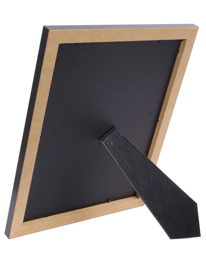 Creative Picture Frames [8x12bk-w] Collectors Art Comic Book Frame with White Mat, Insert for 6.6x10.1 Comic w/Easel Stand and Wall Hanger - Image 5