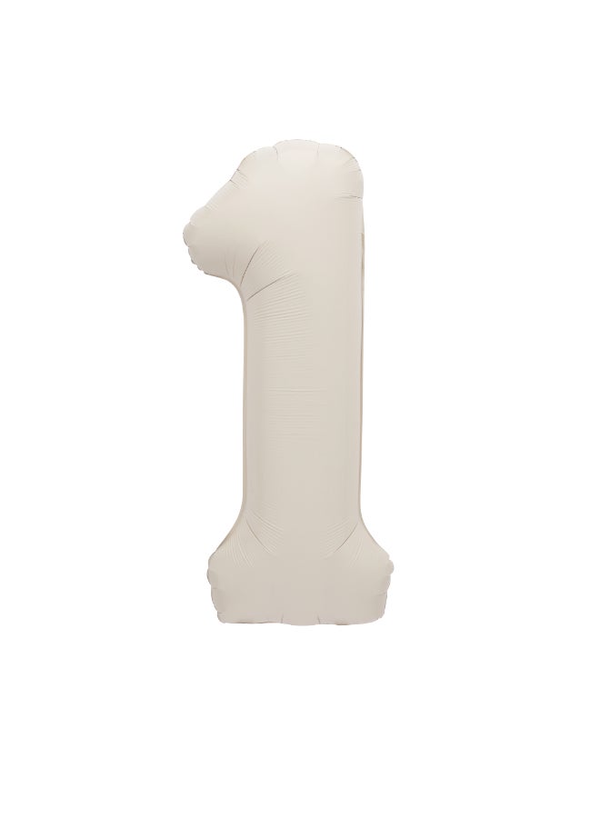 Unique بالون فويل ماتي نود 34" رقم 1 - Image 1