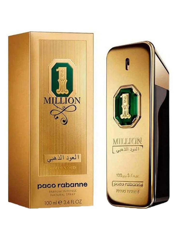 paco rabanne 1 Million Golden Oud Parfum Intense 100ml - Image 1