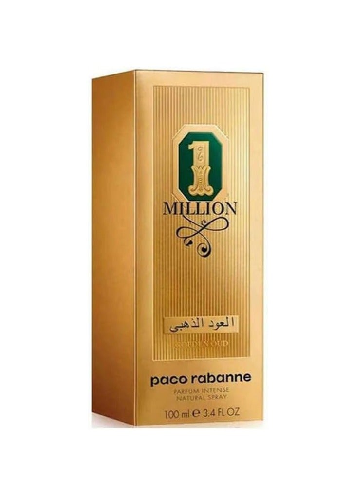 paco rabanne 1 Million Golden Oud Parfum Intense 100ml - Image 3