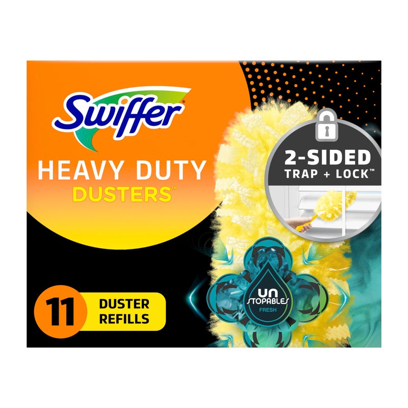 Swiffer Swiffer Dusters MultiSurface Heavy Duty Duster Refills Unstopables Fresh Scent 11 Count 