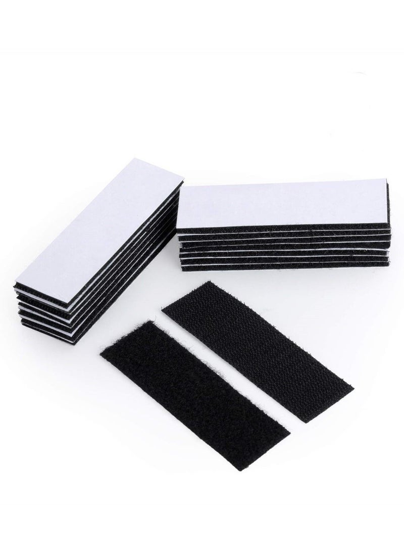Generic Heavy Duty Mounting Tape Double-Side Reclosable Hook Loop Strips Tape Sticky Fastener Waterproof Indoor Outdoor Use for Holds Picture Frame and Tools  - Image 1