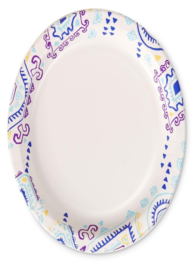 Great Value 8 5/8" Heavy Duty Premium Party Paper Plates, 100 ct - Image 3