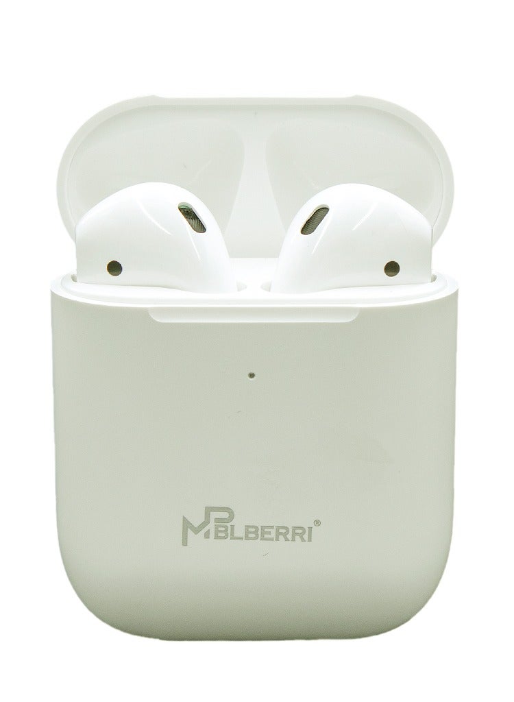 MP BLBERRI Wireless Earphone Generation 2 - White - Image 1