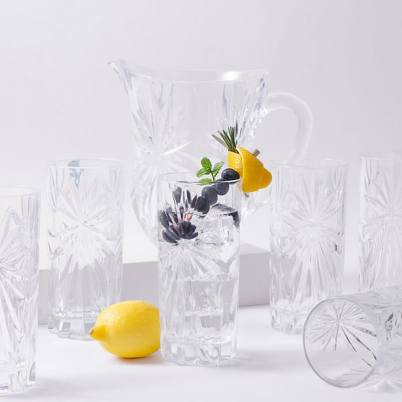 Rcr Osais Collection, Set Of 7 Glass Cups - Image 1