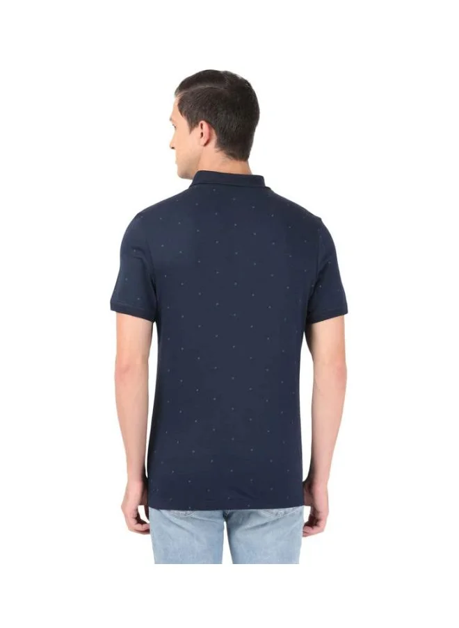 JOCKEY Jockey IM16 Men Tencel Micro Modal and Cotton Blend Printed Half Sleeve Polo T Shirt