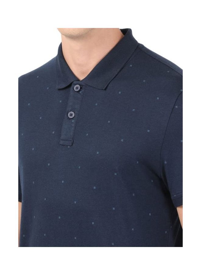 JOCKEY - Jockey IM16 Men Tencel Micro Modal and Cotton Blend Printed Half Sleeve Polo T Shirt - Image 1