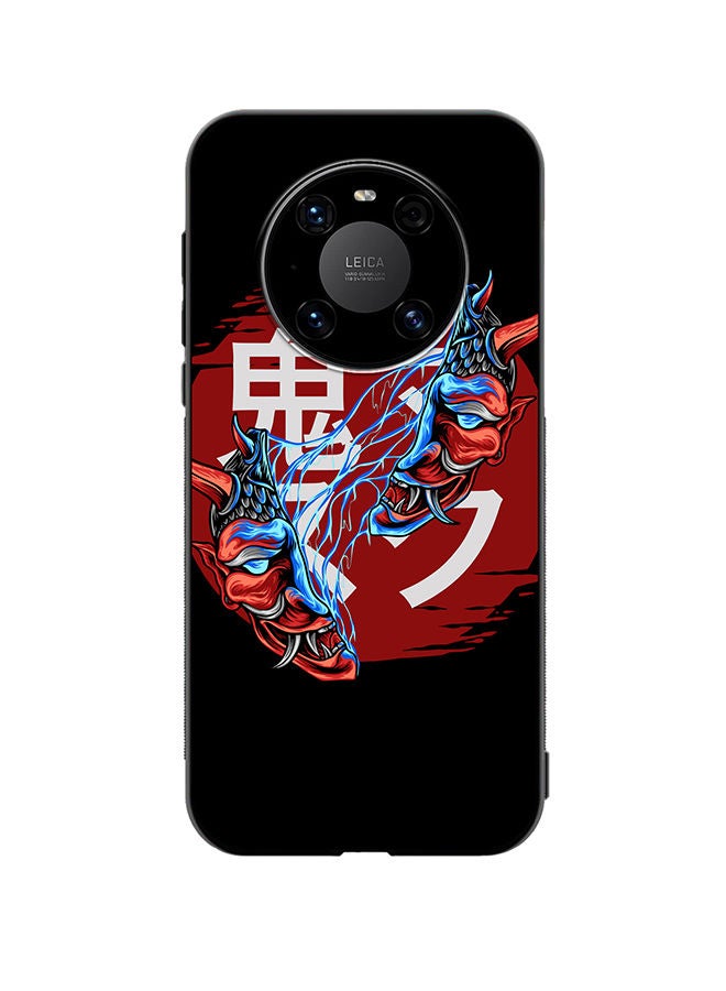 VR CREATIVE Protective Case Cover For Huawei Mate 40 Cracked Mask Design Multicolour - Image 1