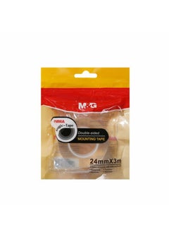 M&G M&G Chenguang Nano Mounting transparent Tape  Tape 24mm*3m - No:AJD957BR  - Image 1