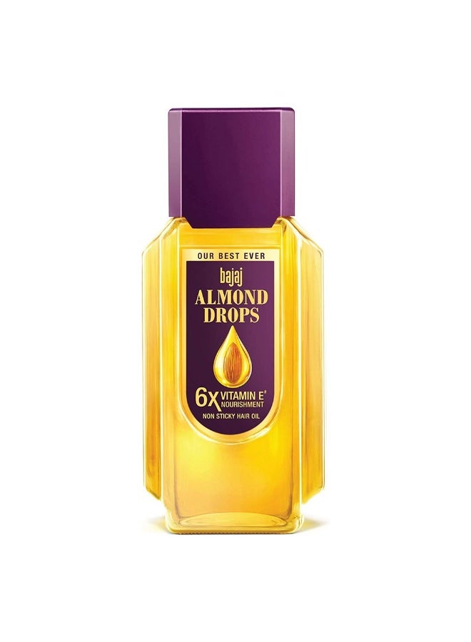 Almond Drops Non Sticky Hair Oil For Reduced Hair Fall 200ml