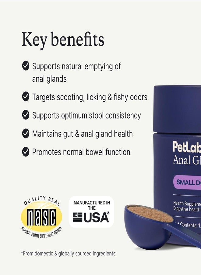 PetLab Co. Anal Gland Support Tailored Powder - Supports Anal Gland Health and Optimizes Stool Consistency - Easy to Use - Helps Target Scooting & Fishy Rears - for Small Dogs - Image 3