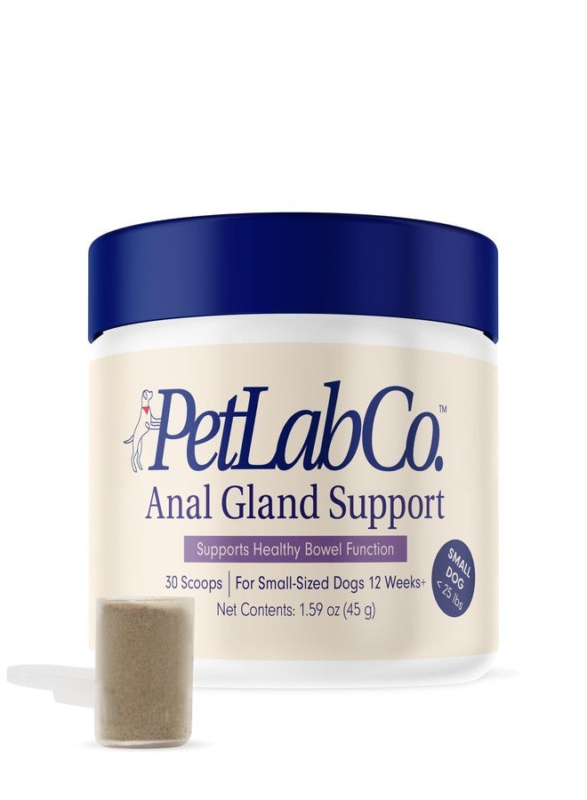 PetLab Co. Anal Gland Support Tailored Powder - Supports Anal Gland Health and Optimizes Stool Consistency - Easy to Use - Helps Target Scooting & Fishy Rears - for Small Dogs - Image 1