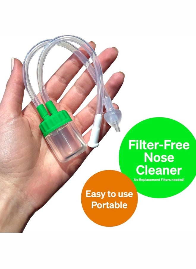 Love Noobs Nose Cleaner for Babies – Safe Nasal Aspirator for Newborns and Infants, Reusable, Easy-to-Clean Nose Sucker, No Extra Filter Needed  - Image 3