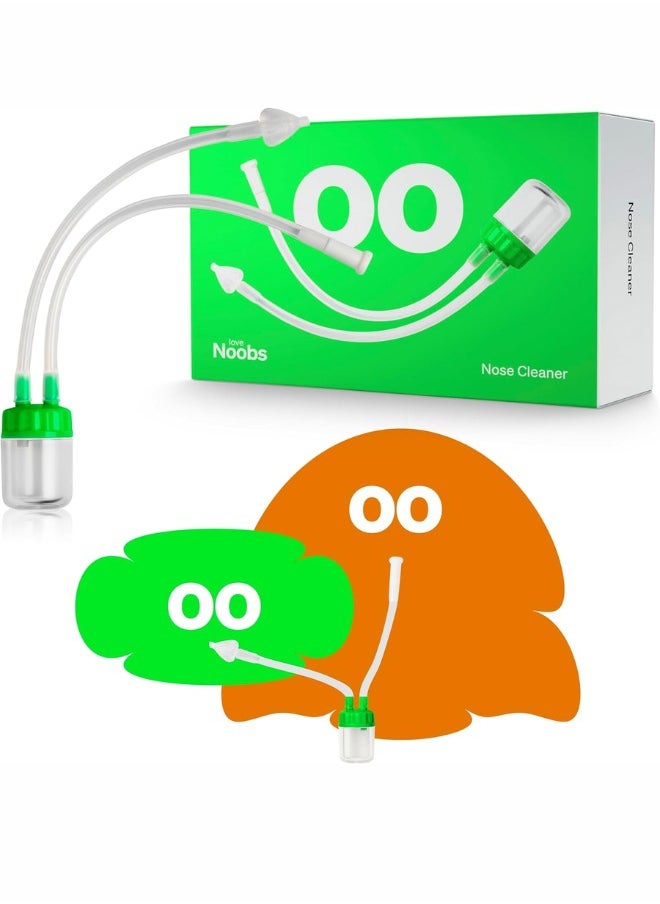 Love Noobs Nose Cleaner for Babies – Safe Nasal Aspirator for Newborns and Infants, Reusable, Easy-to-Clean Nose Sucker, No Extra Filter Needed  - Image 1