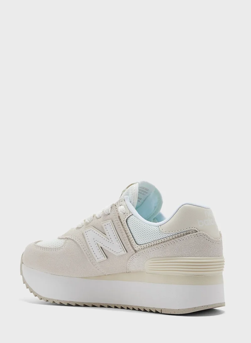 New Balance 574+ low top sneaker
