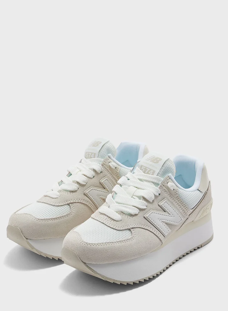 New Balance 574+ low top sneaker