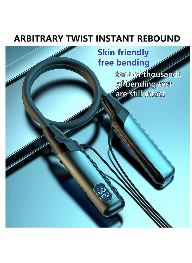 SOLARAE سماعة بلوتوث حول العنق، سماعات أذن لاسلكية داخل الأذن مع خاصية إلغاء الضوضاء، صوت ستيريو عالي الدقة، شاشة LED، مقاومة للماء، ميكروفون مدمج لمكالمات الهاتف والموسيقى، باللون الأسود - Image 3