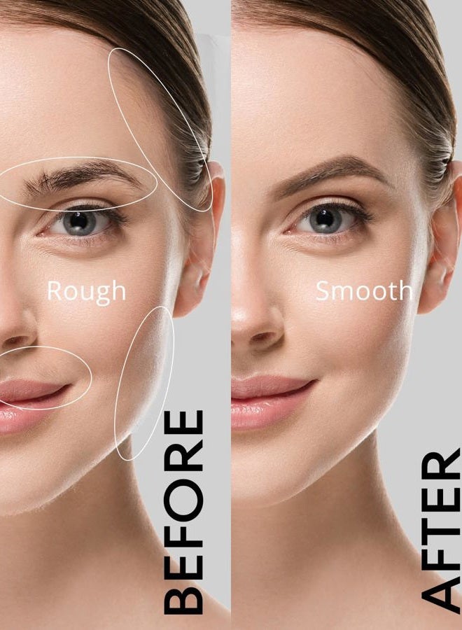 VG VOGCREST VOGCREST Hair Trimmer, 2 in 1 Facial Hair Remover & Eyebrow Trimmer for Women - Rechargeable, Portable, LED Light - Image 5