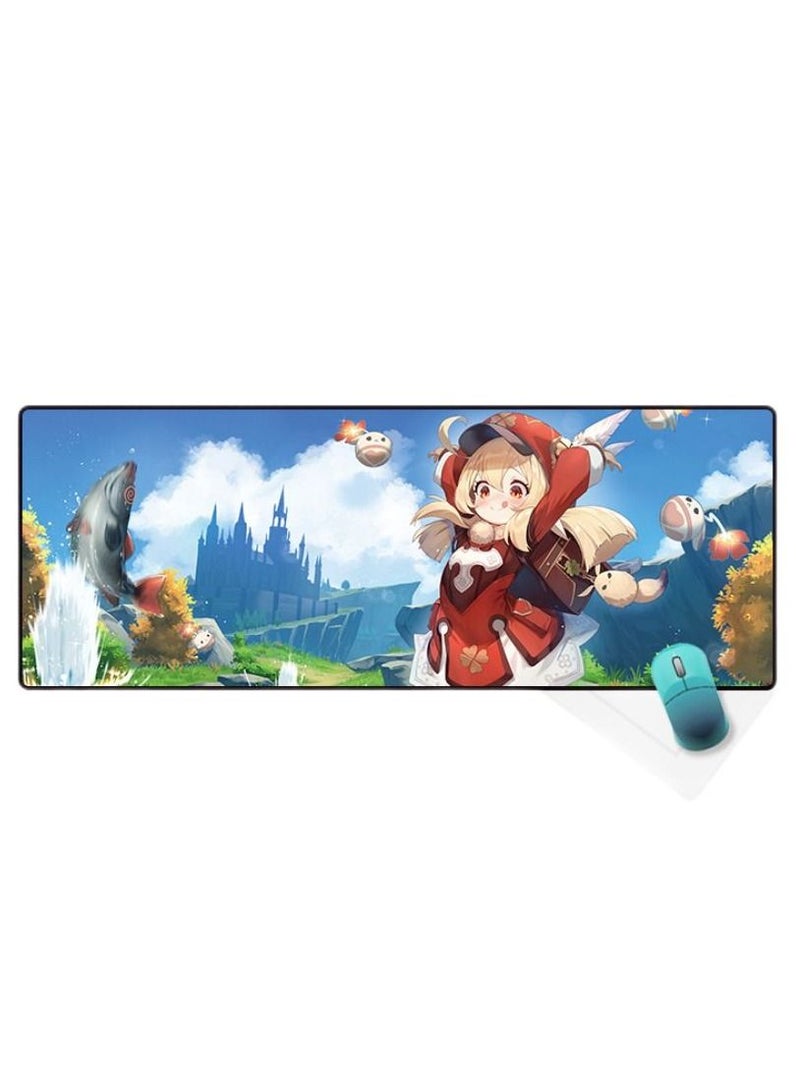 Genshin Impact Theme Computer Super Game Mouse Pad 80x30CM