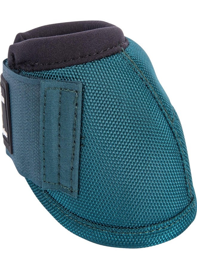 Classic Equine Dyno Turn Bell Boots, Dragonfly Green, Large - Image 2