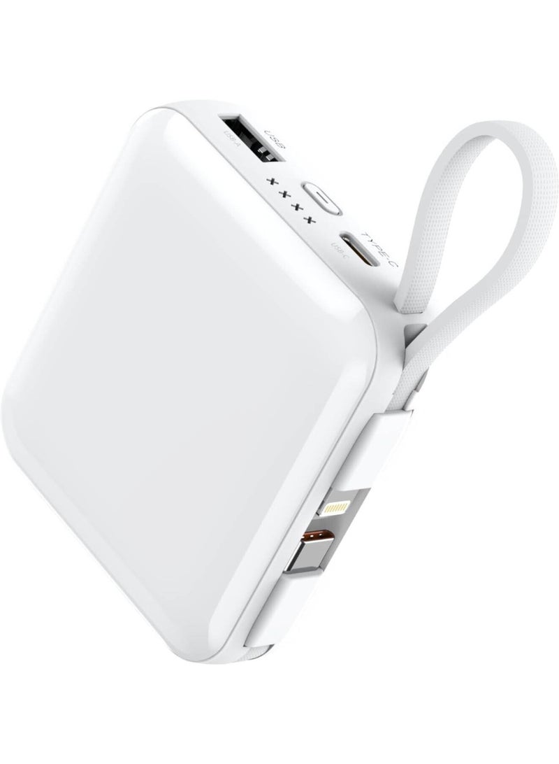 Philips Travel Charger and Power Bank, 22.5 W Max Output, 10000mAh Battery, Smart Protection, USB-C PD 20 W Charging Port| DLP5713CW/00 white - Image 3
