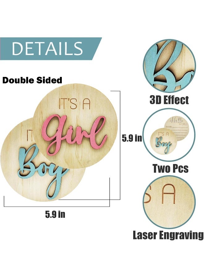 PAMBO Its a Boy Hello World Sign Set - C26F (Boys+Girls, One Size) - Image 2
