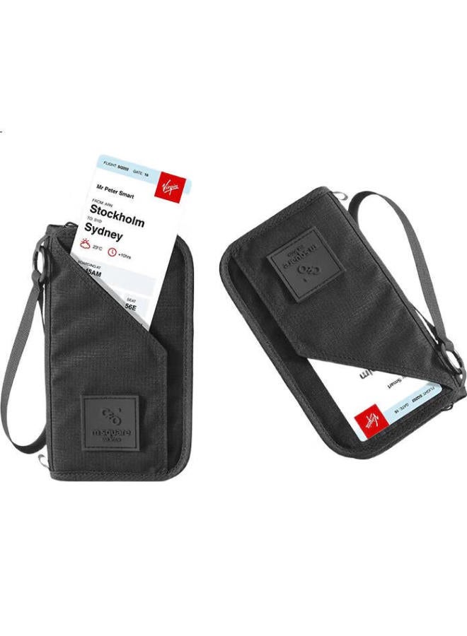 M Square Anti-theft P Port Holder, Ticket And Do Ent Organizer, Portable Bag, Rfid Travel Wallet, Waterproof For International Trips And Business Trips - Image 2