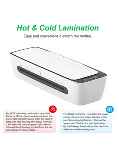 OSMILE SL688 Desktop Laminator Machine Set A4 Size Multifunctional Hot and Cold Lamination Machine  - Image 2
