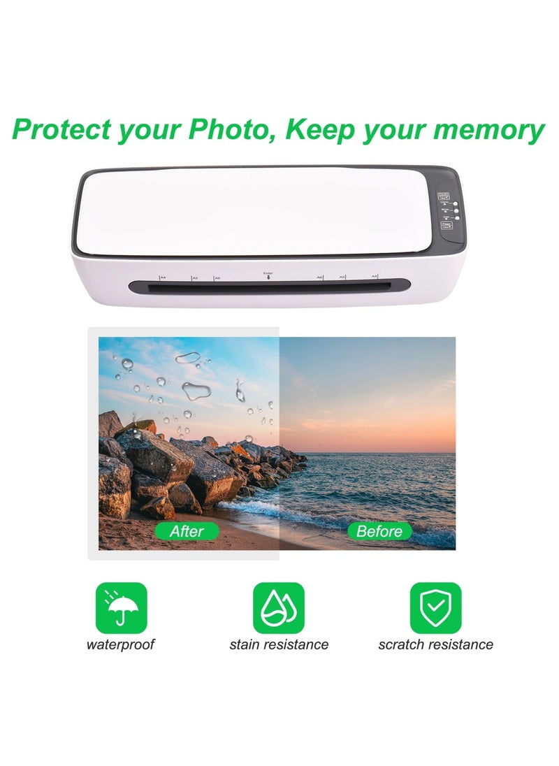 OSMILE - SL688 Desktop Laminator Machine Set A4 Size Multifunctional Hot and Cold Lamination Machine - Image 1