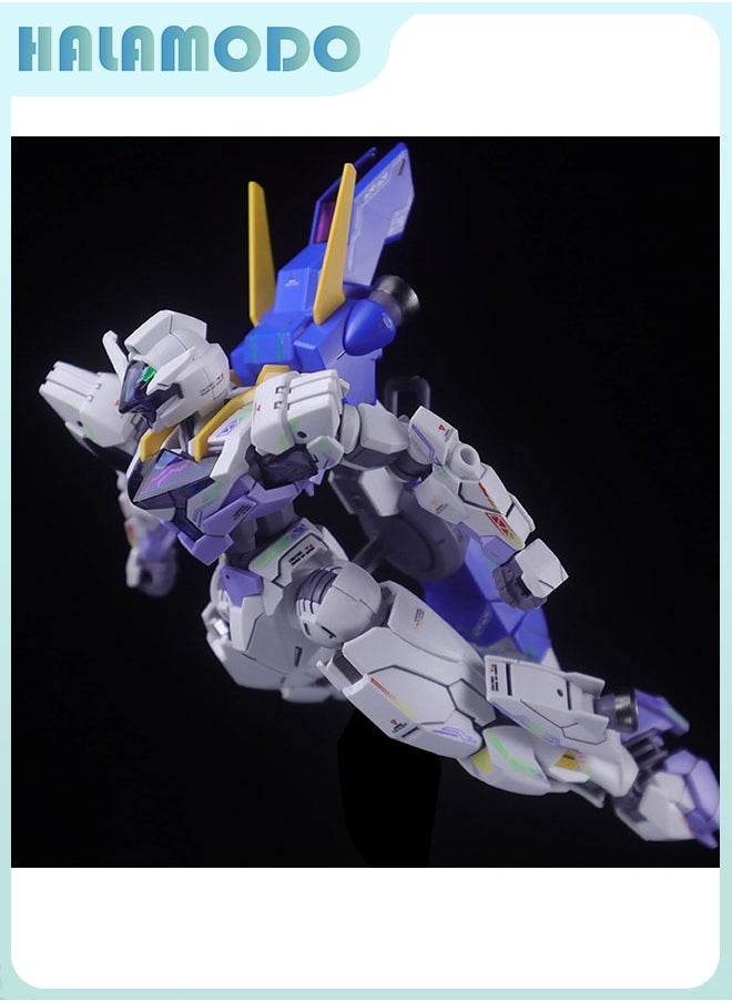 Gundam Weimei Jiwu Demon Spirit Witch from Mercury Side Story Action Figure Mecha Assembly Model with Soul Stand Gifted, a Super Cool Desktop Decoration, an Assembly Toy Loved by Both Boys and Girls