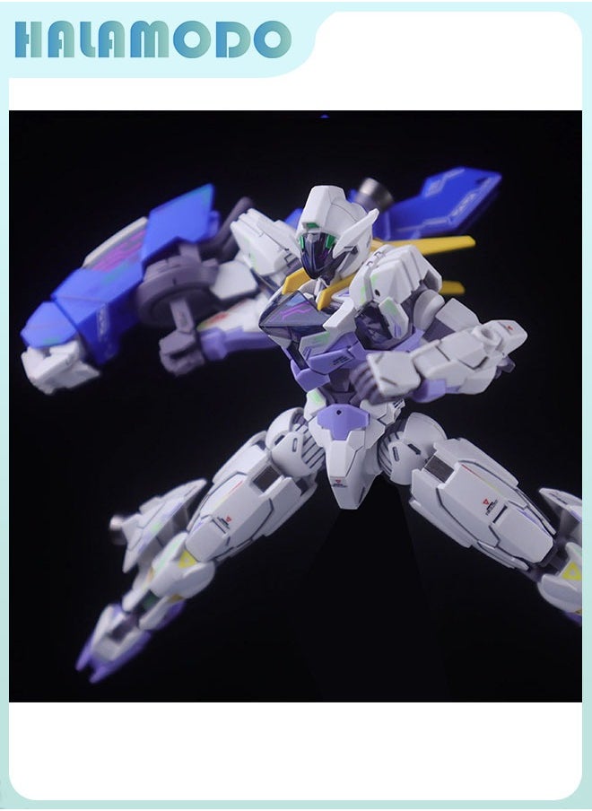 Gundam Weimei Jiwu Demon Spirit Witch from Mercury Side Story Action Figure Mecha Assembly Model with Soul Stand Gifted, a Super Cool Desktop Decoration, an Assembly Toy Loved by Both Boys and Girls
