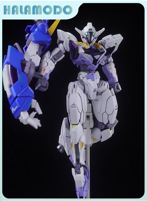 Gundam Weimei Jiwu Demon Spirit Witch from Mercury Side Story Action Figure Mecha Assembly Model with Soul Stand Gifted, a Super Cool Desktop Decoration, an Assembly Toy Loved by Both Boys and Girls