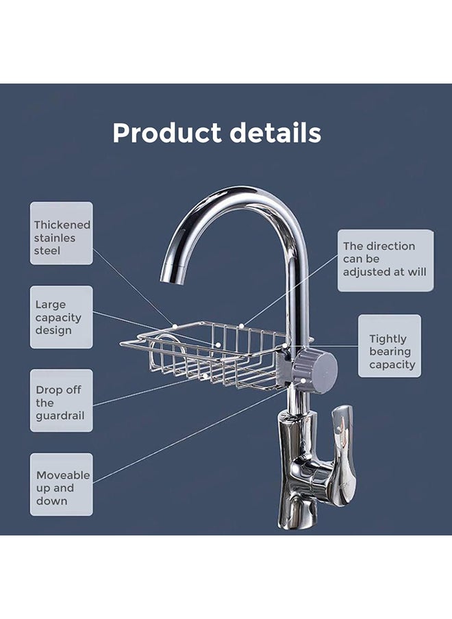 O Ozone Hanging Organizer for Sponge Dish Brush Cleaning Scrubber Microfiber Towels - Small  - Image 4