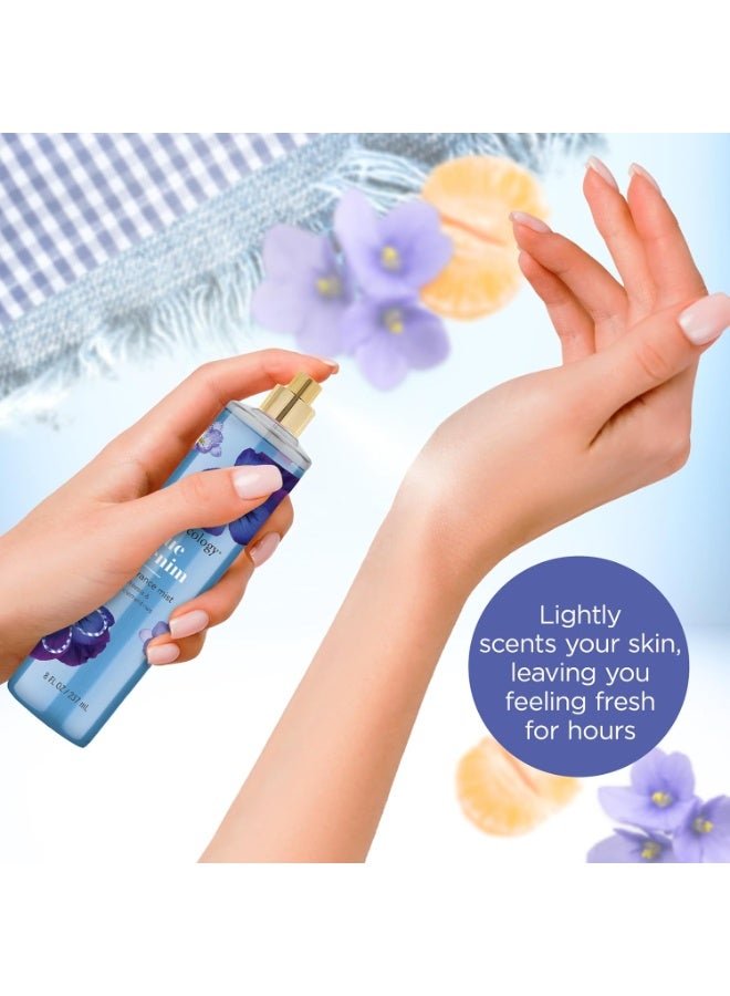 Bodycology Bodycology Long-Lasting Fragrance Body Mist, Blue Denim, 8 fl oz - Image 4