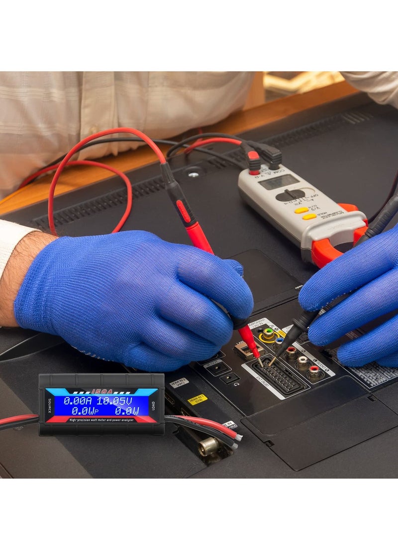 Excefore Current Analyzer, 2pcs 150A High Precision Meter Power Analyzer Battery Consumption Performance Amp Meter Power Monitor with Backlight Digital Lcd Screen for Tester Circuit - Image 4