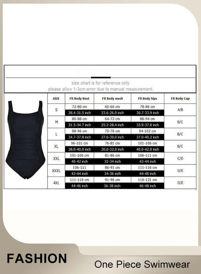 Generic Women's One Piece Swimwear Push Up PaWomen's One Piece Swimwear Push Up Padded Tummy Control Bikini Swimsuit Bathing Suitdded Tummy Control Bikini Swimsuit Bathing Suit - Image 4