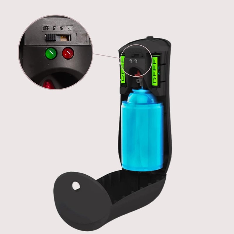 كاست ويف آلة رذاذ معطر الهواء الأوتوماتيكية، حامل حر أو مثبت على الحائط، موزع رذاذ الأيروسول الأوتوماتيكي، آلات العطر القابلة للتعديل تستخدم على نطاق واسع - Image 4