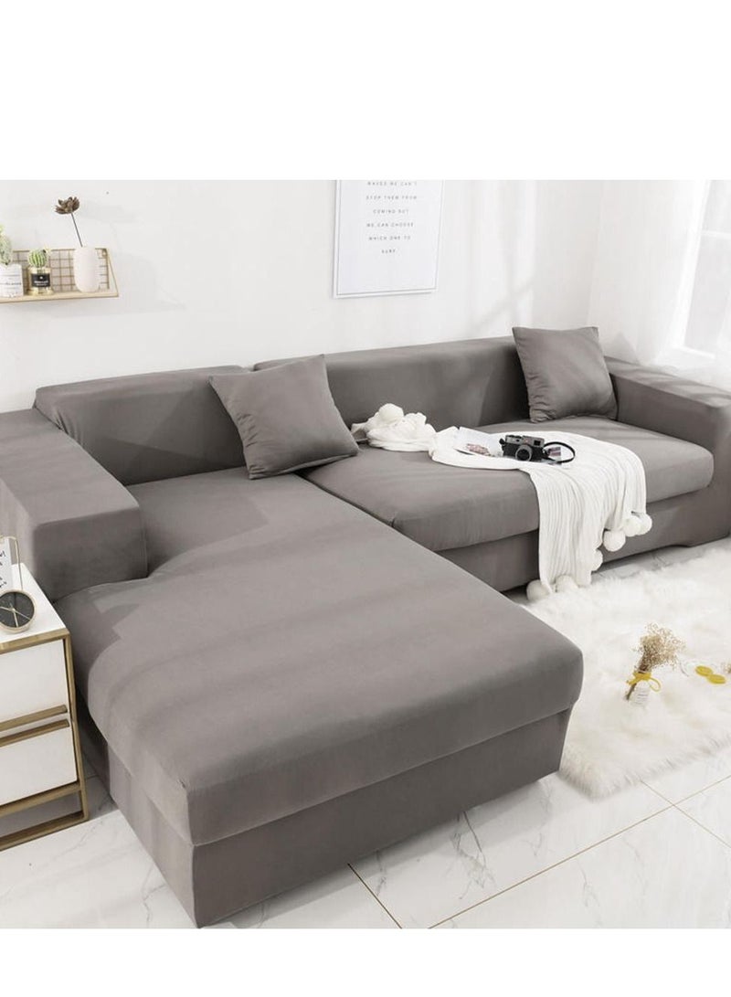 شاربدو غطاء أريكة على شكل حرف L. - Image 2