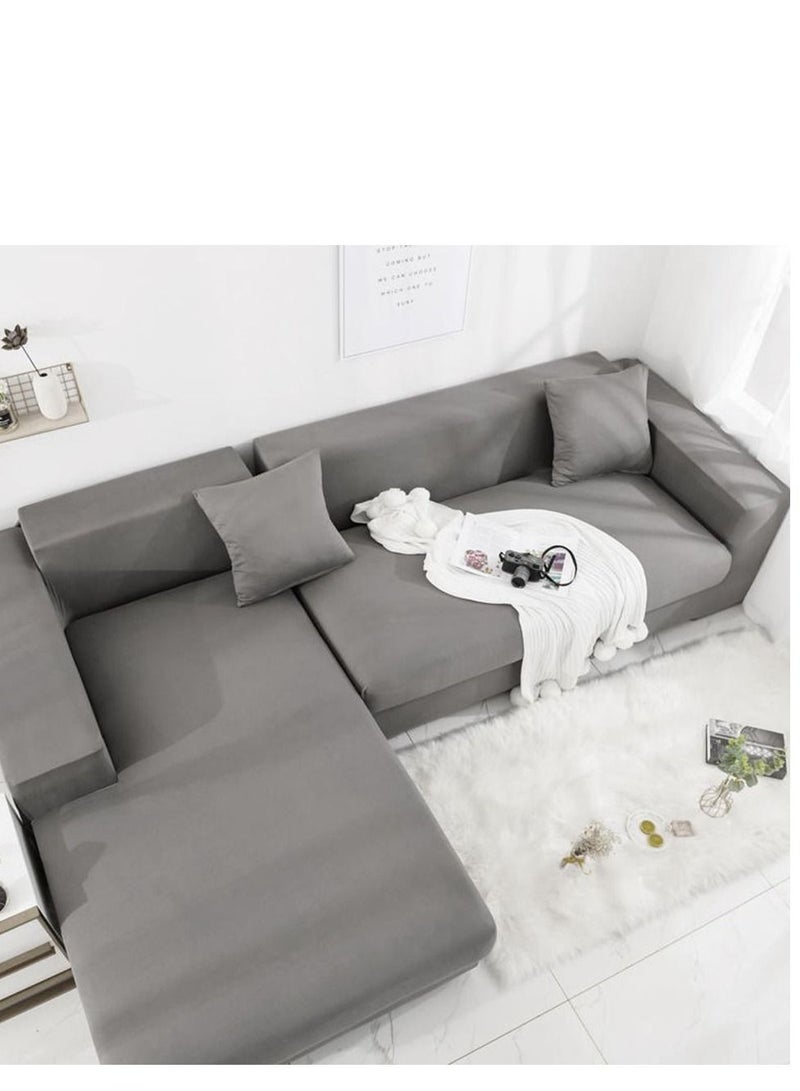 شاربدو غطاء أريكة على شكل حرف L. - Image 3