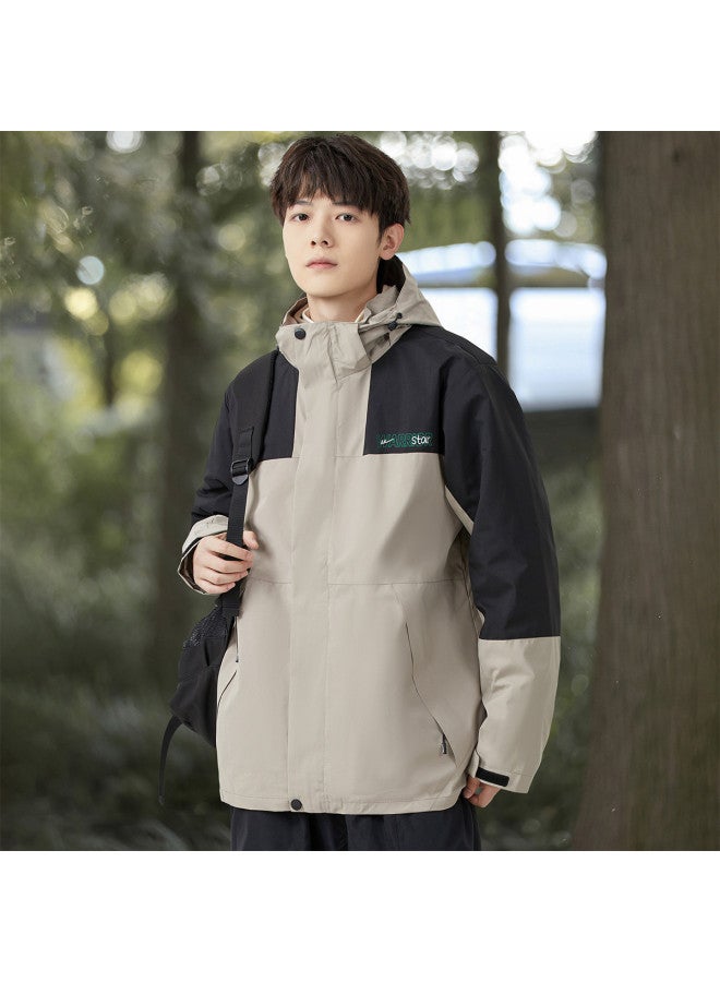 Warrior In-1 Detachable】chunchun Men's Sports Jacket, Outdoor Mountaineering Casual Warm Hooded Jacket For Men - Image 3