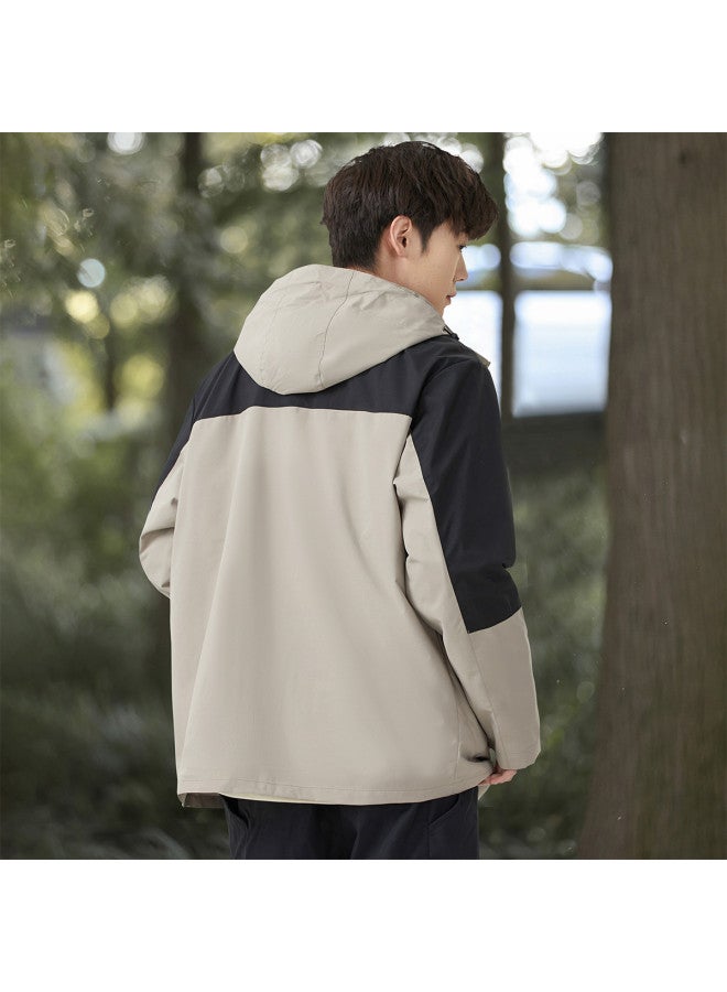 Warrior In-1 Detachable】chunchun Men's Sports Jacket, Outdoor Mountaineering Casual Warm Hooded Jacket For Men - Image 4