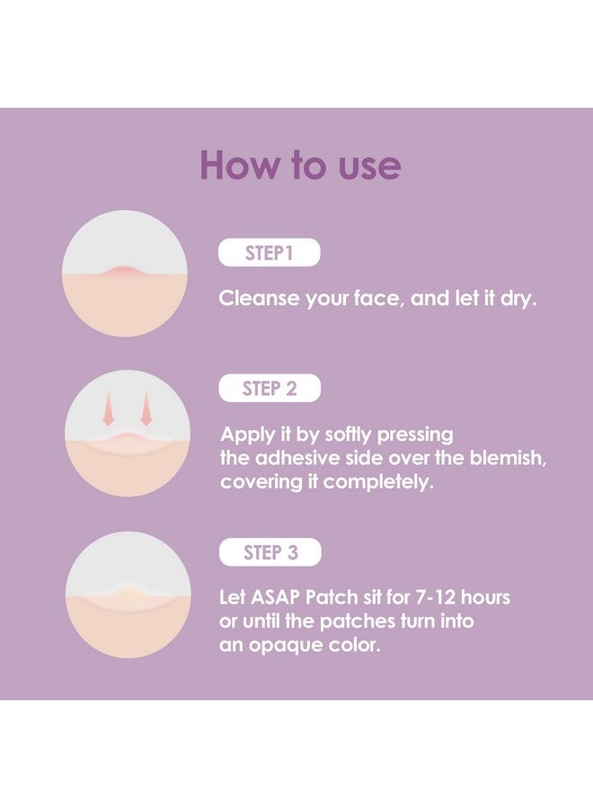 glowiest Asap Active Spot Alleviating Patch 44 Patches (Duo) 8Mm 10Mm 12Mm Spot Patches Premium Hydrocolloid Dressing Dots | Simple & Easy Active Treatment - Image 3