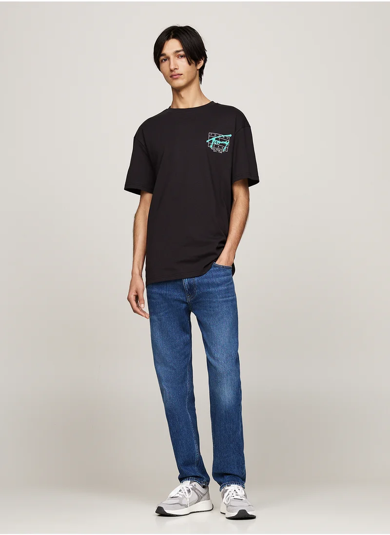 تومي جينز Logo Print T-Shirt