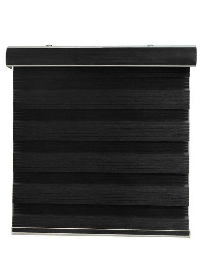 Generic - Stylish Zebra Blind – Dual-Layer Light-Filtering Polyester Window Covering for Privacy and Adjustable Light Control - Image 1