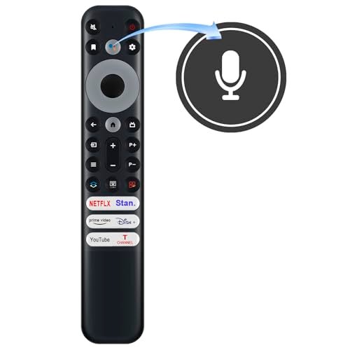 PERFASCIN RC902V FAR1 Voice Replaced Remote Control fit for TCL QLED 4K TV C635 C645 C725 C735 C745 Series Mini LED 4K TV C835 C845 C935 Series - Image 2
